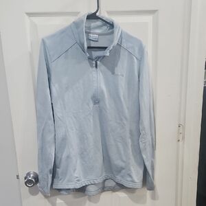 Bundle Sale | 4 For $20 | Columbia Women's Sky Blue Half-Zip Jacket Size Xlarge